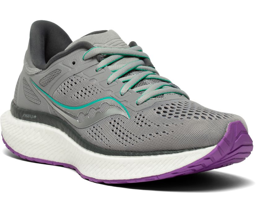 Saucony Hurricane 23 Women's Running Shoes Grey | Canada 155NWYB